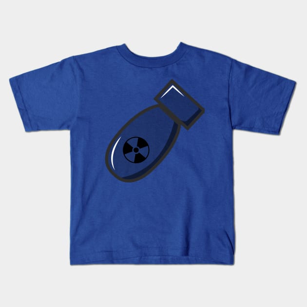 Bomb's Away! Kids T-Shirt by WinterWolfDesign